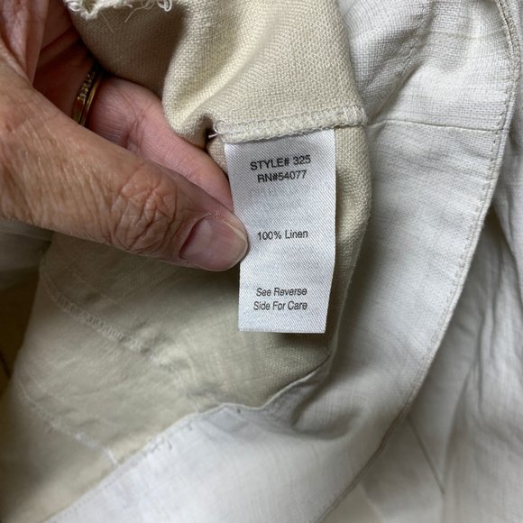 NWT Cabi Waxed Linen Jacket, Size Medium - Picture 10 of 12